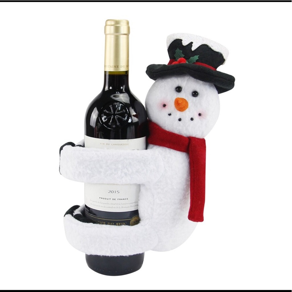 Snowman Wine Hugger- Christmas